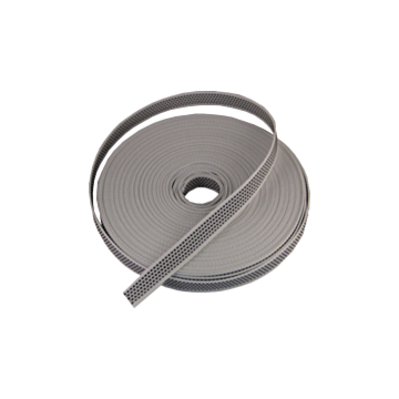 optrekband per rol van 50 m, zwart/wit, 14 mm breed