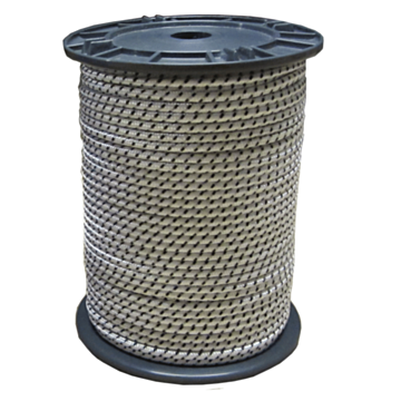 Koord 4,5mm zwart / wit